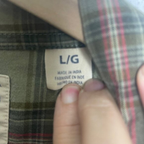 Red Head Men’s Long Sleeve Flannel Shirt – Size Large - Picture 7 of 10